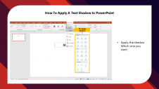 14_How To Apply A Text Shadow In PowerPoint